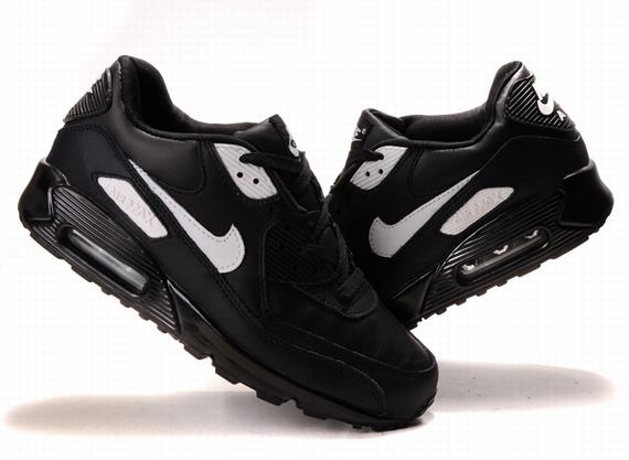 New Men'S Nike Air Max Black/White